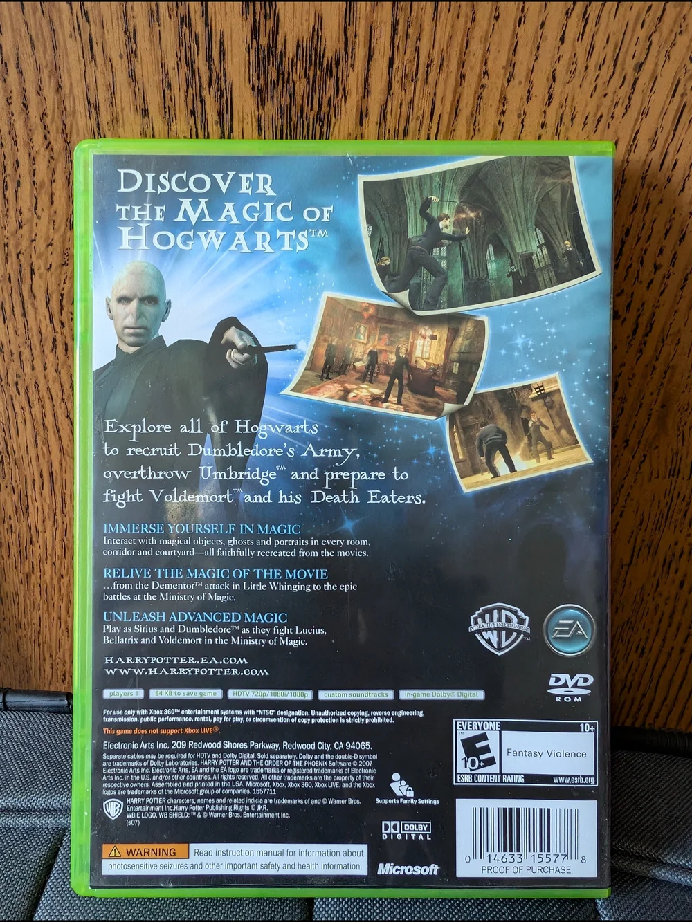 Harry Potter and the Order of the Phoenix — Xbox 360 Game